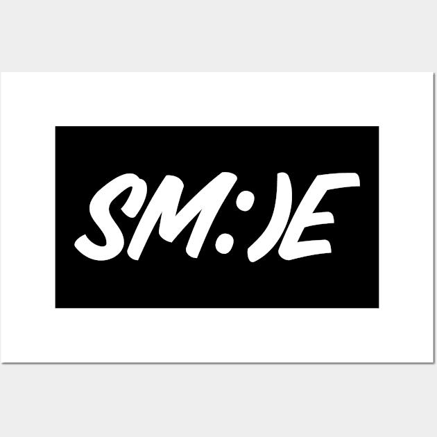 Smile Wall Art by WordFandom